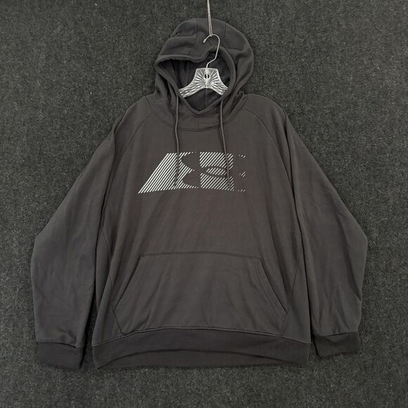 Under Armour Hoodie Men's Large Gray Fleece Loose Fit Pullover Sweatshirt UA - Picture 1 of 8
